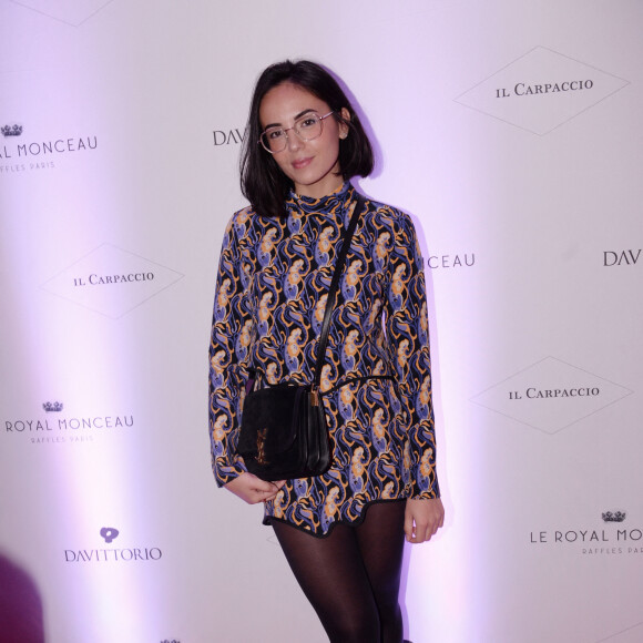 Agathe Auproux - Inauguration du restaurant italien gastronomique "Il Carpaccio" au Royal Monceau à Paris le 6 octobre 2021. © Rachid Bellak/Bestimage
