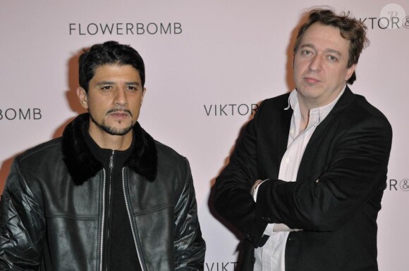 Saïd Taghmaoui à la soirée organisée pour l'anniversaire du parfum Flowerbomb, de Viktor & Rolf. 04/03/2010