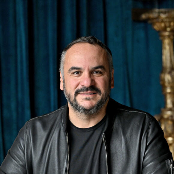 François-Xavier Demaison au photocall du film "Le syndicaliste" à l'hôtel Negresco lors de la 4ème édition du festival Cinéroman à Nice le 9 octobre 2022. © Bruno Bebert / Bestimage