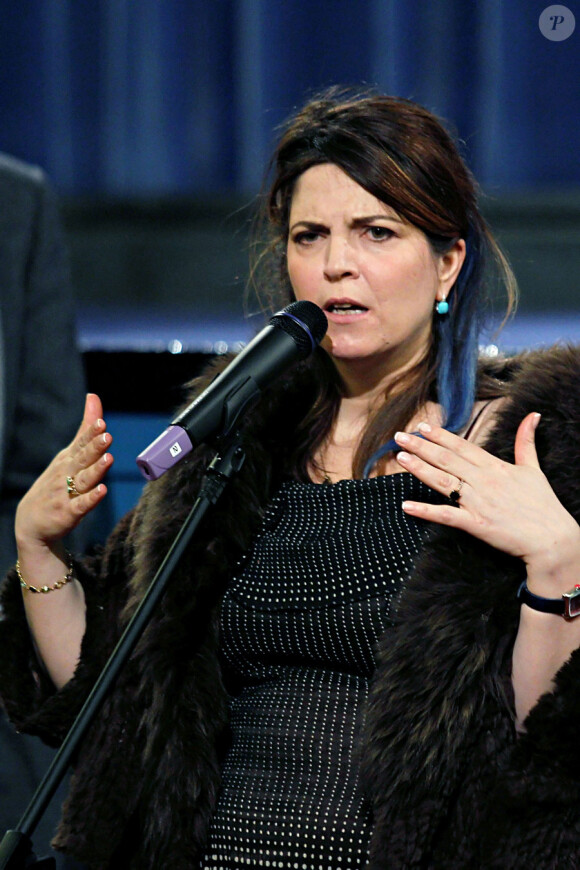 Agnès Jaoui reçoit un hommage lors d'une rétrospective de ses films à Madrid le 4 mars 2010