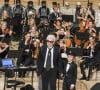 Pour le moment, le fisc doit s'en mêler.
Karl Lagerfeld et son filleul Hudson Kroenig - Défilé Collection Métiers d'Art Chanel à la Philharmonie de l'Elbe à Hambourg, Allemagne, le 6 décembre 2017. © Olivier Borde/Bestimage 
