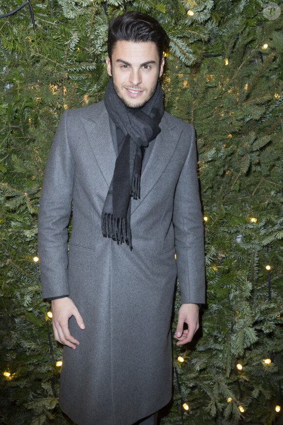 Baptiste Giabiconi - Dîner Chanel en l'honneur de Karl Lagerfeld et présentation de son film "Reincarnation" à Salzbourg, le 1er décembre 2014. 