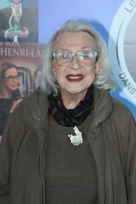 Micheline Presle - Photocall de la 11ème cérémonie des Prix Henri Langlois au studio 104 de la Maison de la Radio à Paris le 11 février 2016. © CVS/Bestimage 