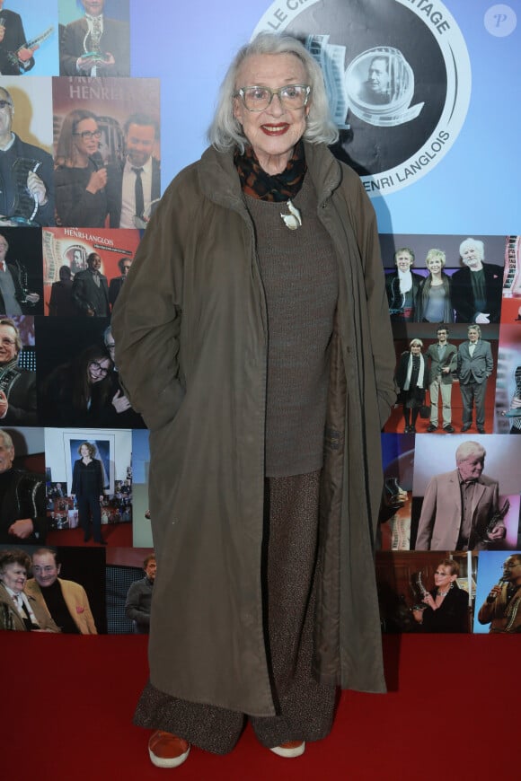 Micheline Presle - Photocall de la 11ème cérémonie des Prix Henri Langlois au studio 104 de la Maison de la Radio à Paris le 11 février 2016. © CVS/Bestimage 