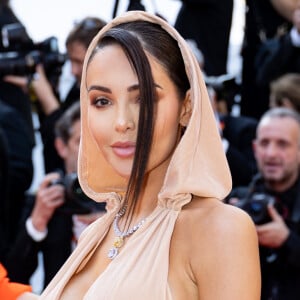 Nabilla Benattia-Vergara - Montée des marches du film " Club Zéro " lors du 76ème Festival International du Film de Cannes, au Palais des Festivals à Cannes. Le 22 mai 2023 © Jacovides-Moreau / Bestimage 