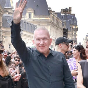 Jean-Paul Gaultier - Arrivées au défilé Jean-Paul Gaultier Haute Couture automne-hiver 2024 lors de la Paris Fashion Week le 5 juillet 2023. © Christophe Aubert via Bestimage 