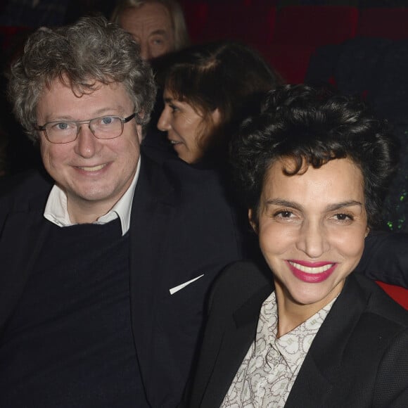 Farida Khelfa et son mari Henri Seydoux - People assistent au concert de Arielle Dombasle à la Cigale à Paris le 4 novembre 2015. © Guirec Coadic / Bestimage 