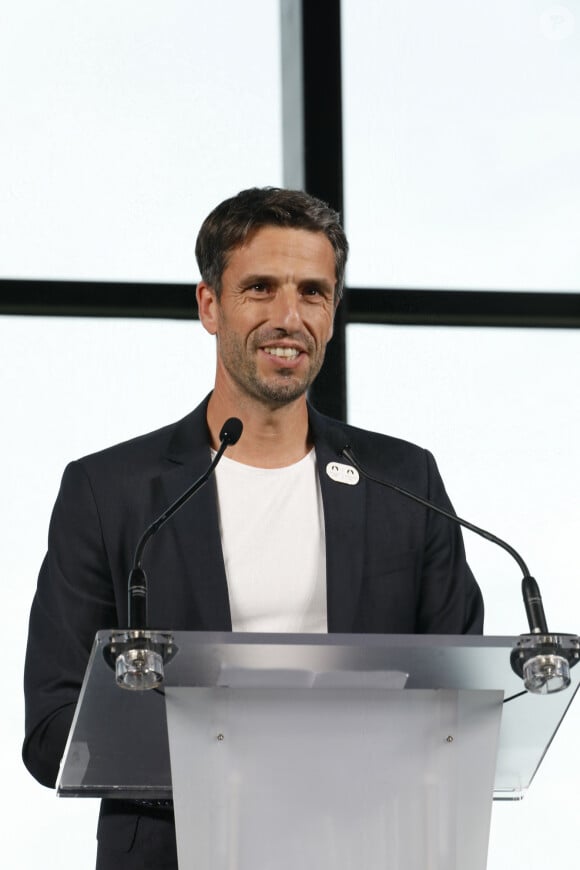 "Il est plus rapide que moi à son âge", admet Tony Estanguet

Tony Estanguet - LVMH devient Partenaire Premium des Jeux Olympiques et Paralympiques de Paris 2024 et apportera son excellence créative et ses savoir-faire aux différents temps forts de célébration des Jeux Olympiques et Paralympiques de Paris 2024 au Grand Palais Éphémère à Paris le 24 juillet 2023. © Marc Ausset-Lacroix/Bestimage