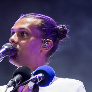 Il aurait fait une rechute de son grave burn-out.
Stromae en concert à l'hippodrome "Snai di San Siro" à Milan, le 20 juillet 2022. 