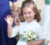 Sa fortune est estimée à 4,4 milliard d'euros
La princesse Charlotte de Cambridge - Sorties après la cérémonie de mariage de la princesse Eugenie d'York et Jack Brooksbank en la chapelle Saint-George au château de Windsor