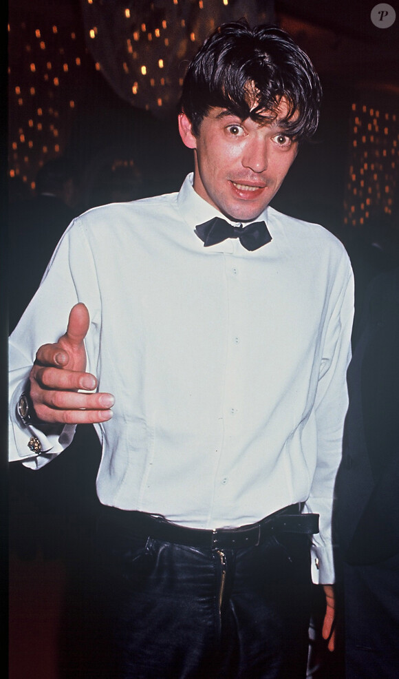 Eric Adjani lors de la soirée Miss Dior en 1992