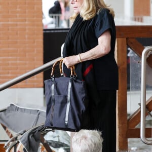 Catherine Deneuve arrive à l'aéroport de Venise-Marco Polo, la veille de l'ouverture du 80ème Festival International du Film de Venise, La Mostra, à Venise, Italie, le 29 ao^t 2023. 