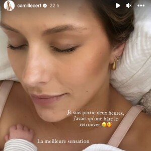 Avec brio, Camille Cerf s'adapte à son nouveau rythme. Toutefois, elle a très vite été confrontrée à certaines difficultés !