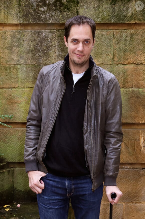 Le chanteur et réalisateur Grand Corps Malade (Fabien Marsaud) et l'équipe de son film "Patients" participent à la 25 édition du Festival du film de Sarlat, le 10 Novembre 2016. © Patrick Bernard/ Bestimage