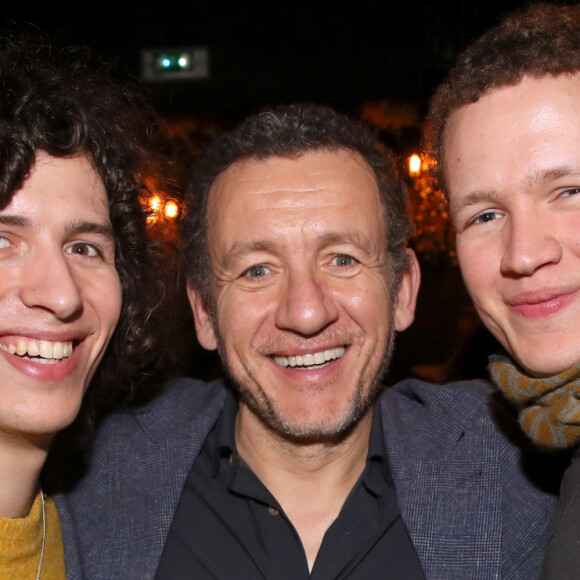 Exclusif - Dany Boon et ses fils Mehdi et Noé - Avant-première du film "La Vie pour de vrai" au cinéma Pathé Wepler à Paris le 18 avril 2023. © Bertrand Rindoff / Bestimage 