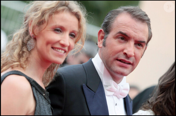 Alexandra Lamy - Jean Dujardin - Soirée de cloture du 64ème festival international de Cannes.