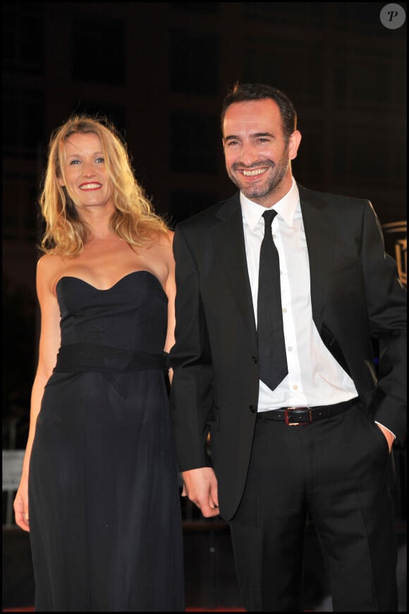 Jean Dujardin et Alexandra Lamy cérémonie d'ouverture de la 10ème édition du Festival International du Film de Marrakech © Guillaume Gaffiot /Bestimage