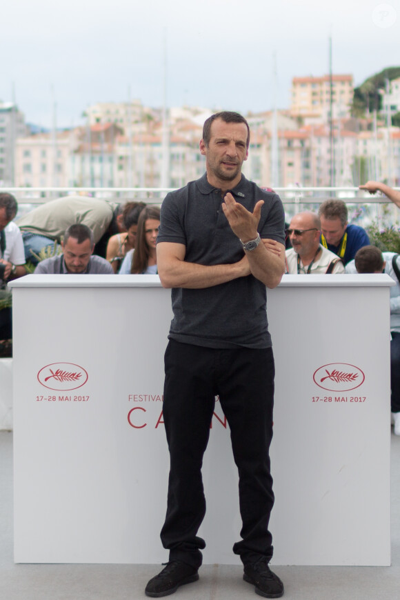 Mathieu Kassovitz au photocall du film "Happy End" lors du 70ème Festival International du Film de Cannes, France, le 22 mai 2017. © Borde-Jacovides-Moreau/Bestimage 