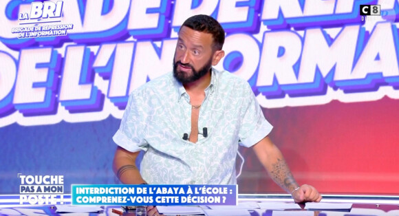 Cyril Hanouna de retour sur le plateau de "Touche pas à mon poste".