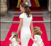Sa silhouette avait marqué le grand public au mariage de sa soeur Kate
Pippa Middleton au mariage de Kate le 29 avril 2011
