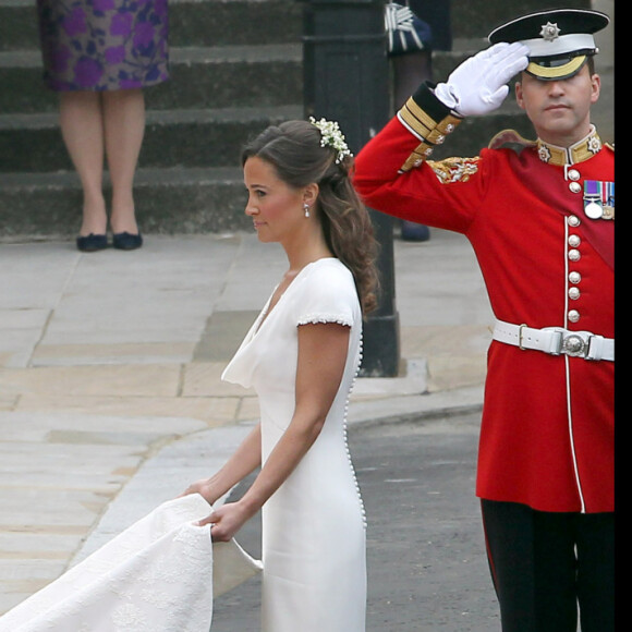 Pippa Middleton au mariage de Kate le 29 avril 2011