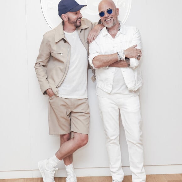 Exclusif - Christophe Willem, Pascal Obispo - Enregistrement de l'émission "Le plus grand karaoké de France : Les tubes de légendes" au stade Roland Garros à Paris. © Jack Tribeca / Bestimage