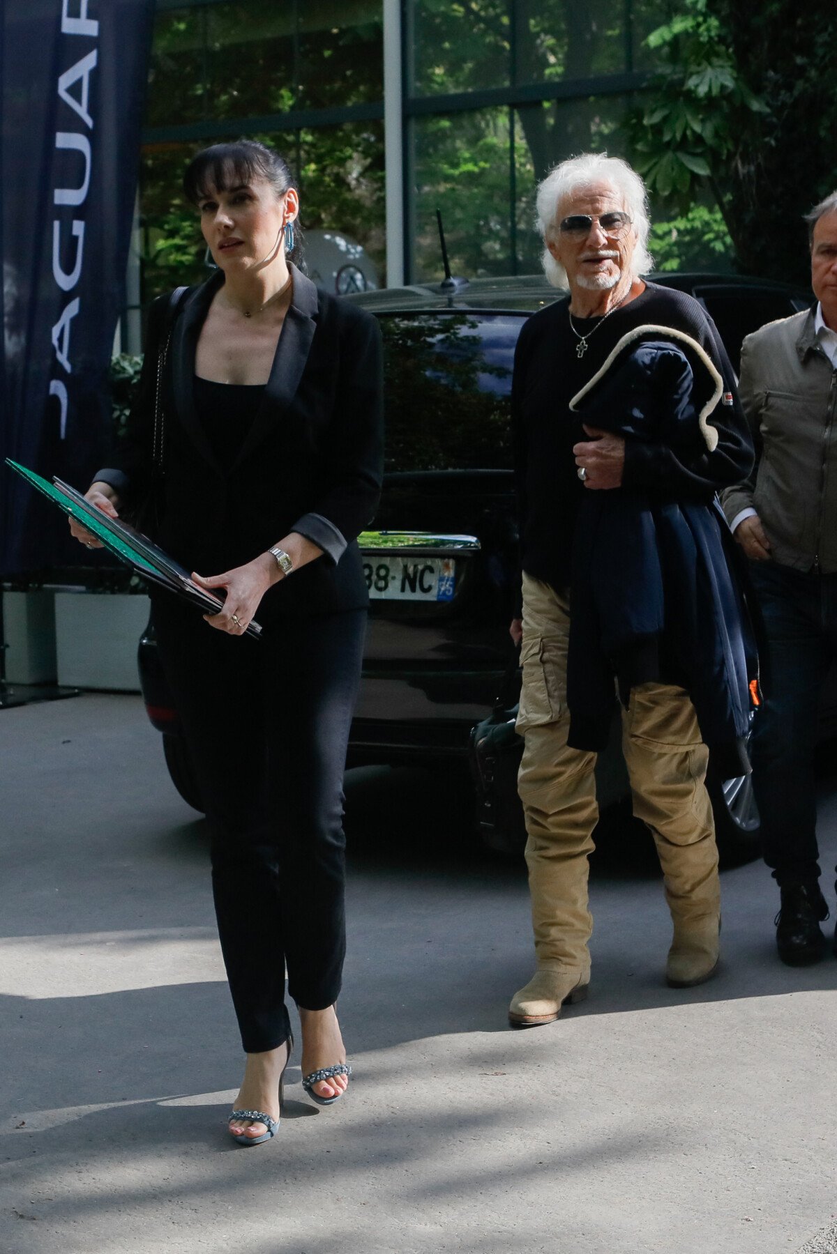 Photo : Exclusif - Hugues Aufray et sa compagne Murielle Mégevand Photo : Exclusif - Hugues Aufray et sa compagne Murielle Mégevand