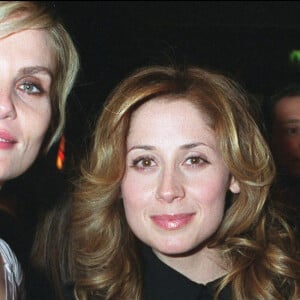 Emmanuelle Seigner, Lara Fabian, Mathilde Seigner - Arrivée au Fouquet's, Soirée des Césars 2003