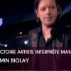 Benjamin Biolay, l'un des grands favoris de cette soirée, hérite de la Victoire de l'Artiste interprète masculin.