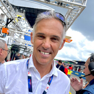 Paul Belmondo - Personnalités lors des 24 Heures du Mans le 10 juin 2023. © Fabien Faure / Bestimage 