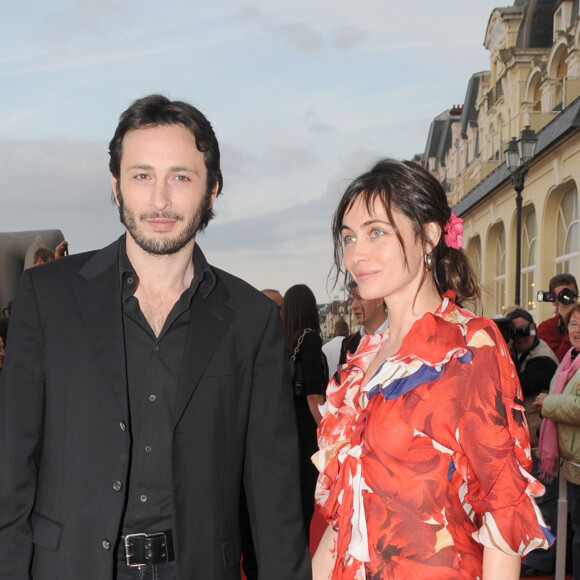 Michaël Cohen et Emmanuelle Béart au Festival de Cabourg.