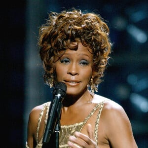 Whitney Houston - World Music Awards 2004 à Las Vegas. Le 15 septembre 2004. @Lionel Hahn/ABACA.
