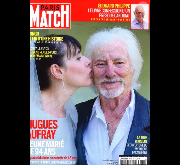 Les heureux mariés se sont affichés en couverture de "Paris Match".