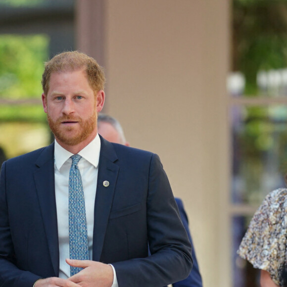 Le prince Harry, duc de Sussex, lors des WellChild Awards 2023 au Hurlingham Club, Ranelagh Gardens, à Londres, Royaume Uni, le 7 septembre 2023.