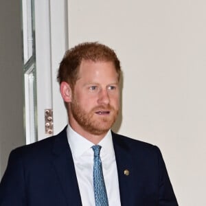 Le prince Harry, duc de Sussex, arrive aux WellChild Awards 2023 au Hurlingham Club, Ranelagh Gardens, à Londres, Royaume Uni, le 7 septembre 2023. 