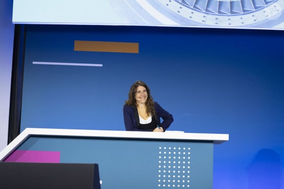 Exclusif - Nathalie Lévy - Prise de parole des candidats à l'élection présidentielle 2022 organisée par l'UIMM à la Mutualité à Paris le 9 mars 2022 © Pierre Perusseau / Bestimage