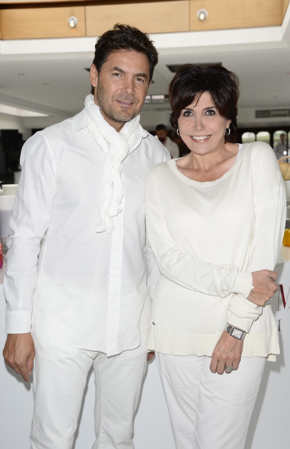 Photo Ils se sont rencontrés en 1995 Liane Foly et son producteur Laurent Baron La 4ème