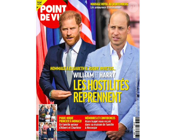 Couverture du magazine "Point de Vue" du 13 septembre 2023