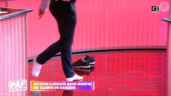 Jacques Cardoze bluffe les chroniqueurs de "TPMP" avec ses talents de danseur.