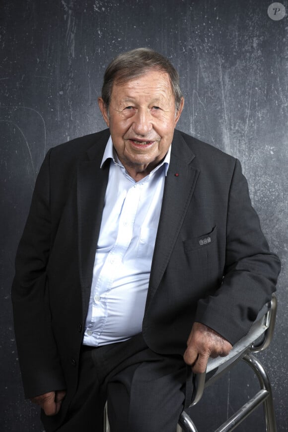 Portrait de Guy Roux lors de l'enregistrement de l'émission "Chez Jordan de Luxe". Le 5 septembre 2023 © Cédric Perrin / Bestimage