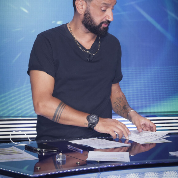 Exclusif - Cyril Hanouna - Enregistrement de l'émission "TPMP (Touche Pas à Mon Poste)", présentée par C.Hanouna et diffusée en direct sur C8 le 14 septembre 2023 © Jack Tribeca / Bestimage 