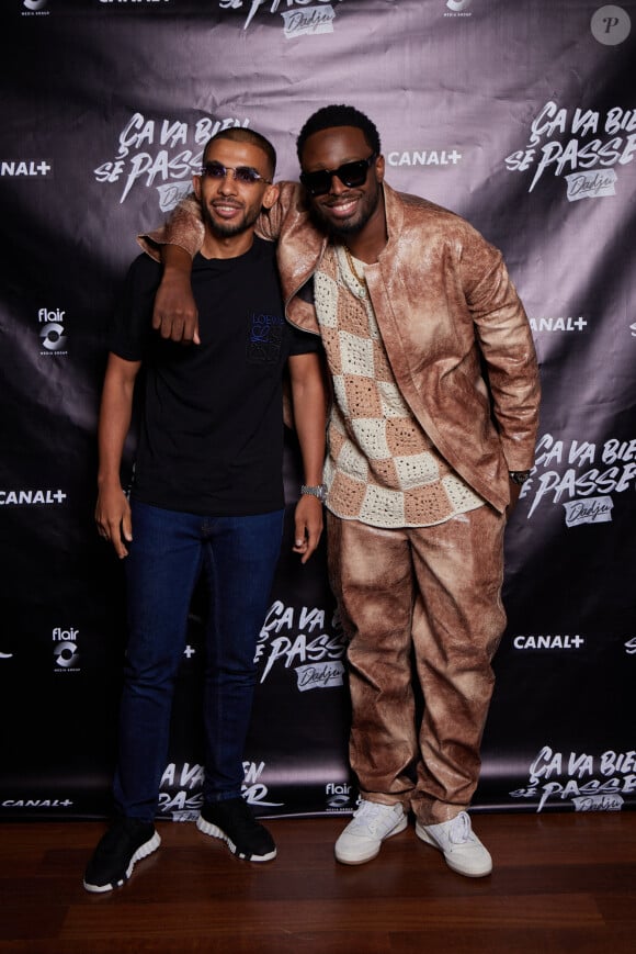 Exclusif - Dadju - Soirée pour la série documentaire "Ça va bien se passer, Dadju" au Royal Monceau à Paris, le 12 septembre 2023. © Cyril Moreau/Bestimage