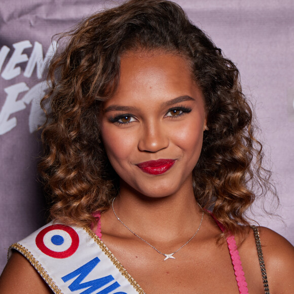 Exclusif - Miss France 2023, Indira Ampiot - Soirée pour la série documentaire "Ça va bien se passer, Dadju" au Royal Monceau à Paris, le 12 septembre 2023. © Cyril Moreau/Bestimage