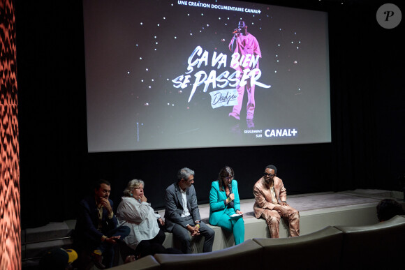 Exclusif - Dadju, Guillaume Roy, Jean-Marc Juramie et Christine Cauquelin - Soirée pour la série documentaire "Ça va bien se passer, Dadju" au Royal Monceau à Paris, le 12 septembre 2023. © Cyril Moreau/Bestimage