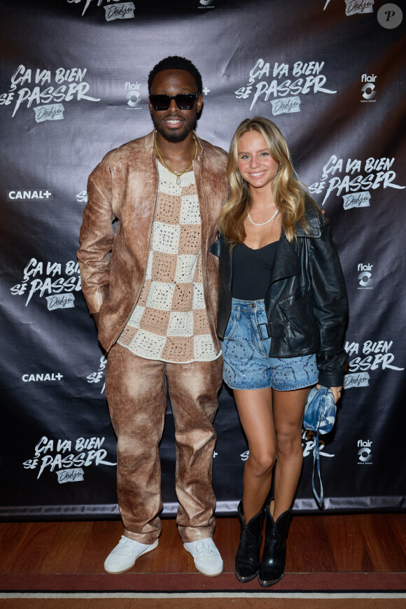 Exclusif - Kiara Amato et Dadju - Soirée pour la série documentaire "Ça va bien se passer, Dadju" au Royal Monceau à Paris, le 12 septembre 2023. © Cyril Moreau/Bestimage