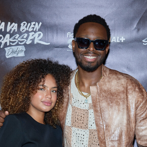 Exclusif - Paola Locatelli et Dadju - Soirée pour la série documentaire "Ça va bien se passer, Dadju" au Royal Monceau à Paris, le 12 septembre 2023. © Cyril Moreau/Bestimage