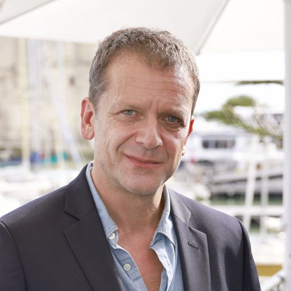 Jonathan Zaccaï - Photocall de "L'homme de nos vies" lors de la 24ème édition du Festival de la Fiction TV de La Rochelle, le 14 septembre 2022.