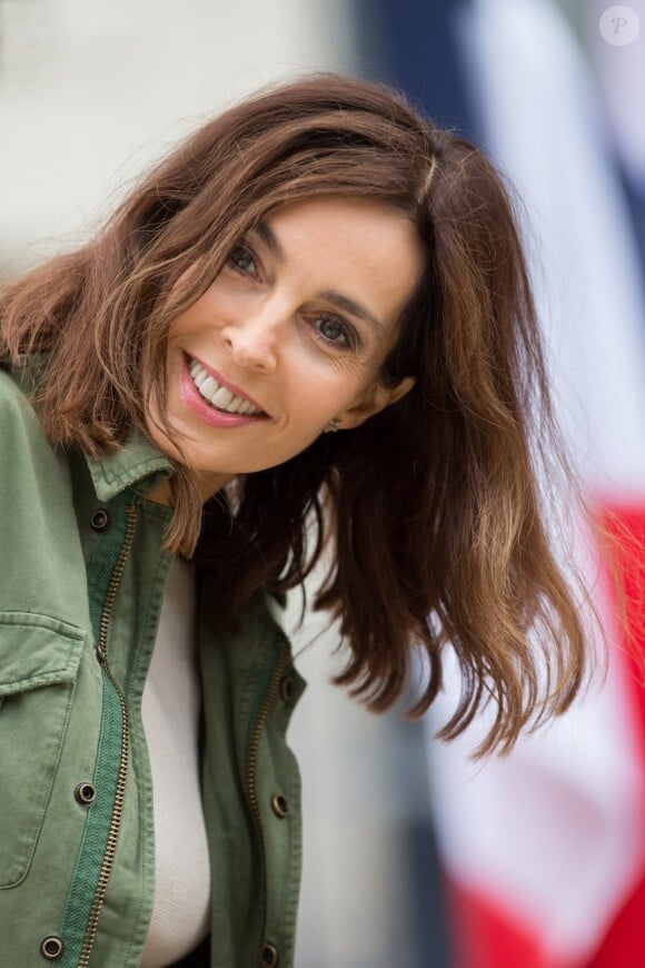 Anne Parillaud - Photocall sur la terrasse du Grand-Hôtel Barrière avec les membres du jury lors du 27ème Festival du film britannique de Dinard le 30 septembre 2016.