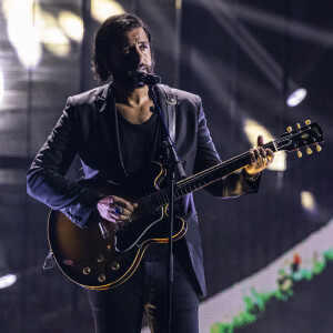 Exclusif - Maxim Nucci (Yodelice) - Concert hommage à Johnny Hallyday "Que je t'aime" à l'AccorHotels Arena Paris Bercy à Paris. Le 14 septembre 2021 © Borde-Jacovides-Moreau / Bestimage
 