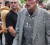 Exclusif - Lou Deprijck - Obsèques de Claude Barzotti à Court-Saint-Etienne en Belgique. Le 1er juillet 2023